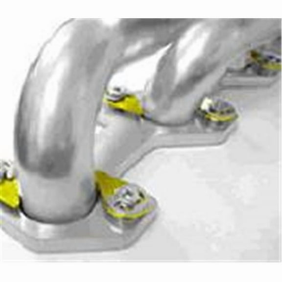 Stage 8 8951 Locking Header Bolts 3/8-16 x 1 in - Stainless Hex Head - Set of 12