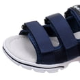 thumbnail image 5 of Blikcon Boys Adjustable Straps Summer Sports Sandals Hiking Beach Outdoor Open toe Sports Sandals(Color : Navy, Size : 9.5 Toddler), 5 of 8