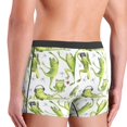 thumbnail image 4 of Men's Boxer Briefs, Funny Frogs dancing camera cute Soft Comfy Mens Underwear Boxer Briefs Breathable With Widen Waist, 4 of 7