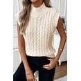 thumbnail image 4 of Redhotype Cozy Oatmeal Knit Vest - Stylish & Warm for Any Occasion, 4 of 8