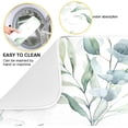 thumbnail image 5 of Stylish Eucalyptus Leaves Pattern Absorbent Dish Drying Mat Large Microfiber Kitchen Countertop Table Protector Multi-Purpose Counter Rack Sink Drainer Pad (16" x 18"), 5 of 5