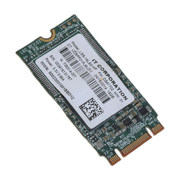 Tizuqe LSS-16L6G 16GB M.2 SSD 2242 Internal Storage Solid Drive Hard Drive Replacement for Industrial Computer Accessories