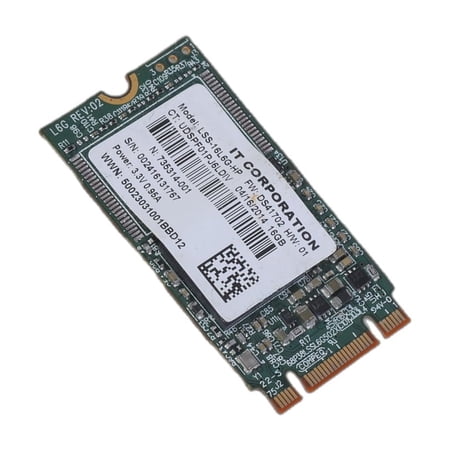 Tizuqe LSS-16L6G 16GB M.2 SSD 2242 Internal Storage Solid Drive Hard Drive Replacement for Industrial Computer Accessories