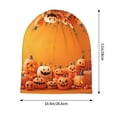 thumbnail image 2 of Beanie for Men and Women, Halloween Cute Pumpkin (3) Cozy Winter Hat Beanies Hats Skull Cap, Soft Cool Knit Hats for Women Men Men's Skullies & Beanies, 2 of 5