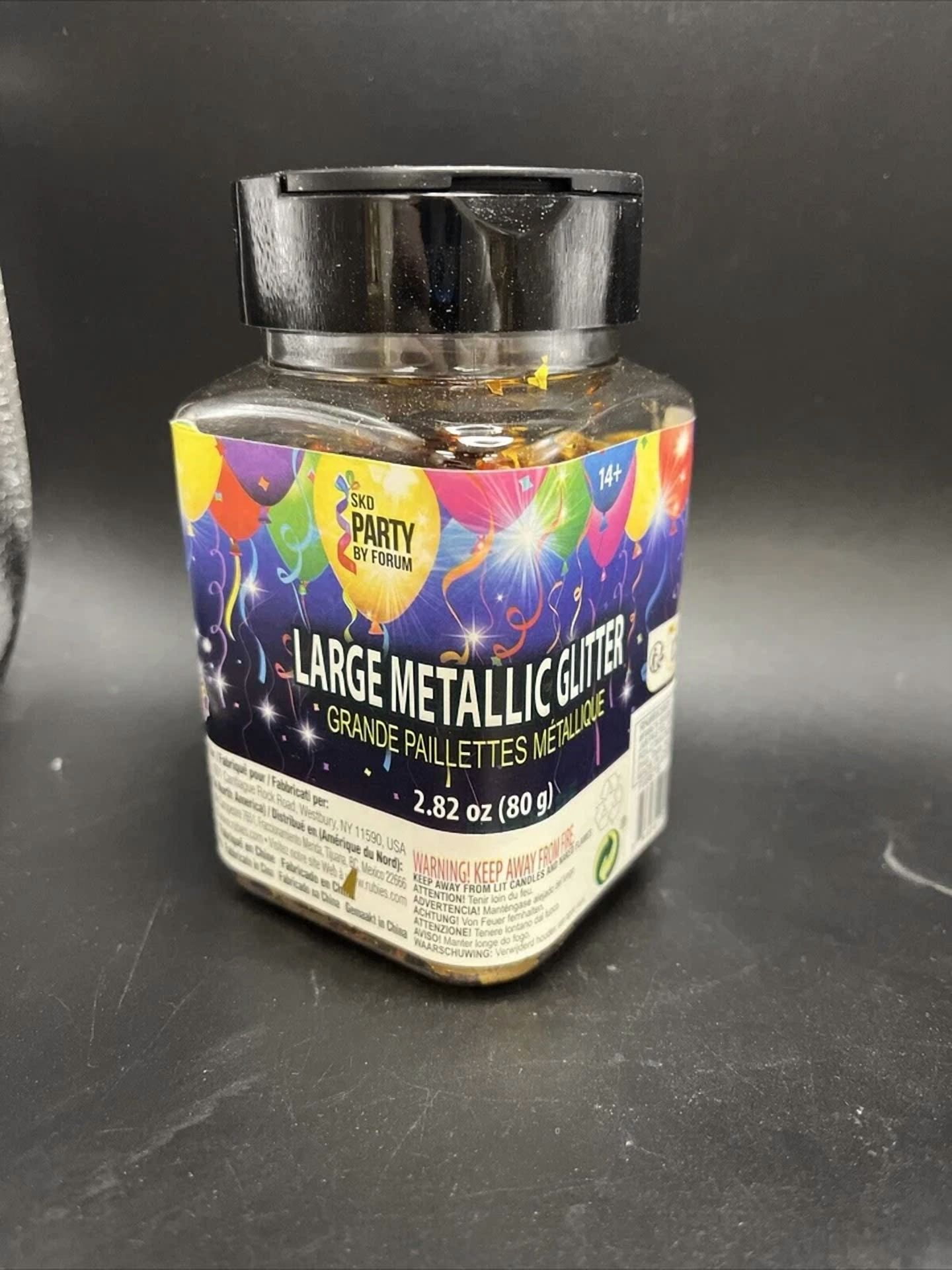 CRESTIN- Pastel Gold Large Metallic Glitter