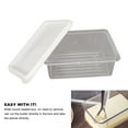 thumbnail image 3 of Butter Holder, Butter Case Stainless Steel Knife Low Temperature Resistant 200g  for Fridge, 3 of 7