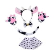 thumbnail image 2 of COCA COSPLAY SET ACCESORIOS DE COSTUMS ANIMALES PARA CARNIVALS Party Stage Performance Bowtie con campana, 2 of 8