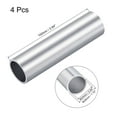 thumbnail image 2 of Uxcell 28mm OD 24mm Inner Dia 100mm Length 6063 Aluminum Round Tube 4 Pack, 2 of 5