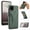 Green, variant on TOP SHE Case for Samsung Galaxy A20, Galaxy A20 Phone Case (6.4 Inch) - Synthetic Leather Protective Case with Card Slot / Kickstand, Slim Fit Lightweight Simple Fashion Cover (Brown)