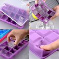 thumbnail image 4 of Fruit Ice Cubes Easy Release Large Ice Cube Mould For Drinks, Red, 4 of 4