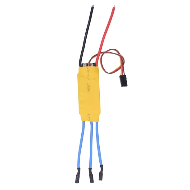 RiToEasysports ESC sans Balais 80A, Contrôleur de Vitesse électronique pour Avion, Hélicoptère, Avion RC ((80A