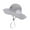 Gray, variant on Besolor Toddler Baby Sun Hat Kids Summer UPF 50+ Adjustable Beach Outdoor Wide Brim Bucket Hats for Boys Girls