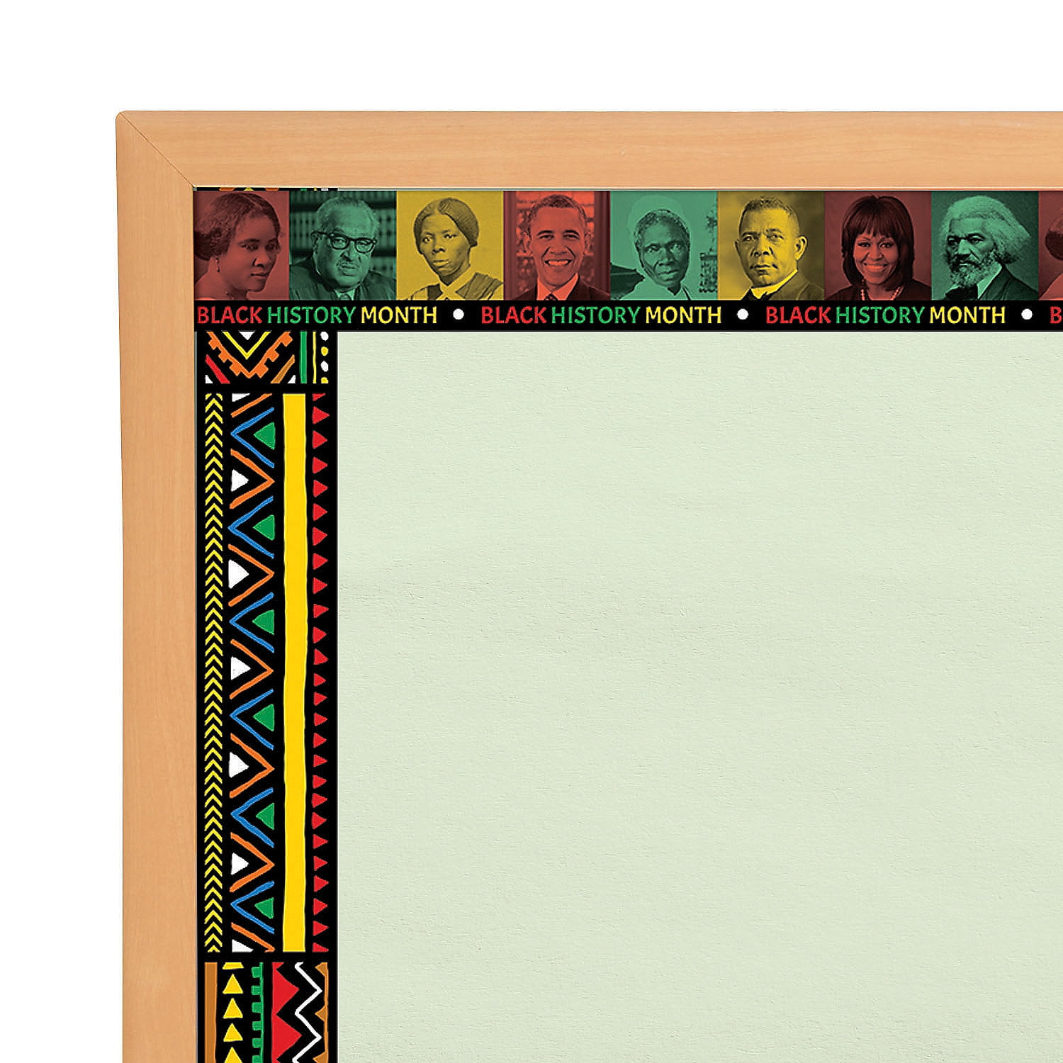 Black History Month Dbl Sided Bb Border Educational 12 Pieces 