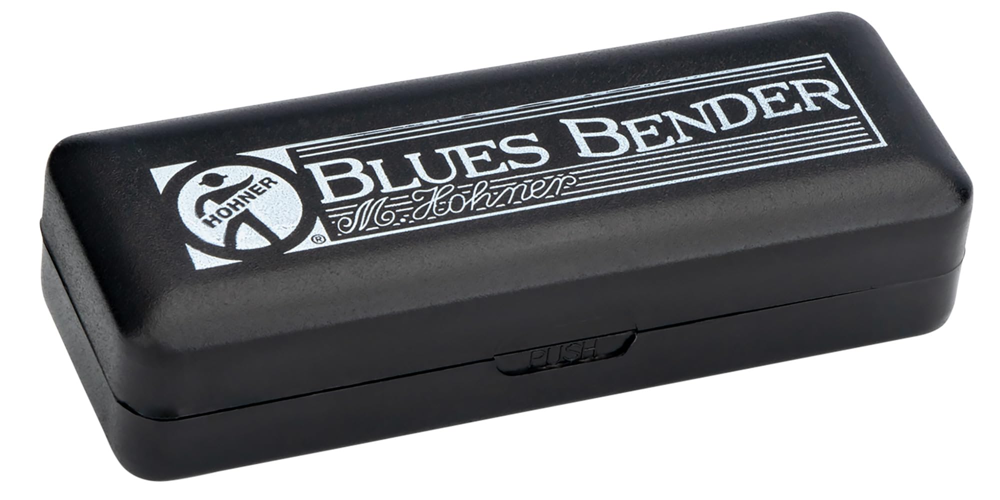 Hohner Blues Bender Harmonica - Key of C w/ Zip Pouch
