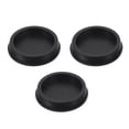 thumbnail image 1 of Uxcell 3 Pcs Tapón de Silicona en Forma de T, Diámetro 72 mm/2.83 Pulgadas, Tapón de Silicona Impermeable Reutilizable para Sellar Agujeros Redondos en Equipos de Tuberías, Negro, 1 of 7