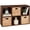 Walnut, variant on Best Choice Products 6-Cube Bookshelf, 11in Display Storage System, Organizer w/ Removable Back Panels - Walnut