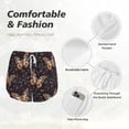 thumbnail image 6 of Lsque Butterfly1 Printed Women's Running Shorts with Liner Pockets,Elastic Quick Dry Workout Athletic Gym Yoga Shorts,Womens High Waist Shorts-Large, 6 of 9