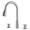 Brushed Nickel, variant on APPASO Brushed Nickel Kitchen Faucet, 2-Handle 3-Hole High Arc Gooseneck Faucet with Pull-Out Sprayer, 3 Spray Modes