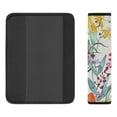 thumbnail image 5 of WYYP Flowers Plants Watercolor Painting Car Interior Decor Safety Seatbelt Protector 1Pcs, 5 of 5