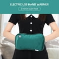 thumbnail image 4 of Hand Warmer Electric USB Heater Graphene Heating Flannel Warmer Bag Winter Hand Warmer Feet Warm Belly Portable Foldable Office Home, 4 of 11