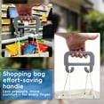 thumbnail image 6 of SLYNSHome Ergonomic Shopping Bag Handle Helper, Lightweight Grocery Carrier Grip To Reduce Hand Pressure For Heavy Shopping Bags, 6 of 7