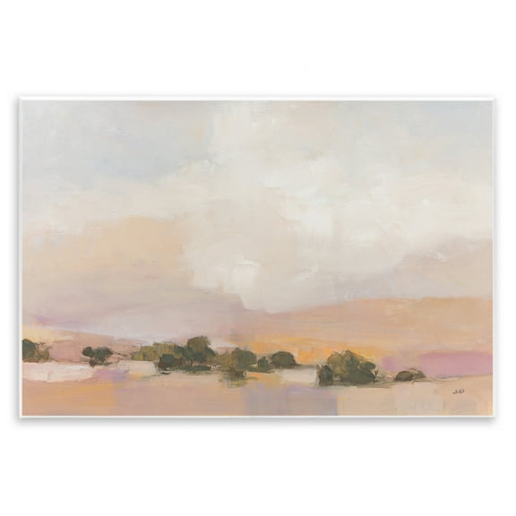 Stupell Industries Desert Landscape Abstract Landscape & Nature Painting Unframed Art Print Wall Art, 15 x 10