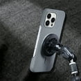 thumbnail image 6 of Ultra-Slim Carbon Fiber for iPhone 14 Pro Max Case with 360 Rotating Invisible Ring Holder Stand, Compatible with MagSafe, Luxury Anti-Slip Shockproof Military Protection Phone Cover, Gray, 6 of 13
