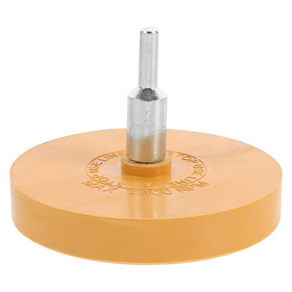 1pc Rubber Grinding Wheel Rapid Polishing Wheel Decal Grinder Car Polishing Tool