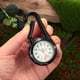thumbnail image 5 of black Men's Watch, Carabiner Clip Watch, Backpack Belt Pocket Watch with Luminous Dial for Hiking or Climbing, 5 of 5