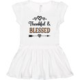 thumbnail image 3 of Inktastic Thanksgiving Greeting Thankful Blessed Girls Baby Dress, 3 of 5