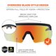thumbnail image 3 of Gafas de sol de seguridad Ergodyne Skullerz AEGIR, antiarañazos y antivaho, 3 of 9