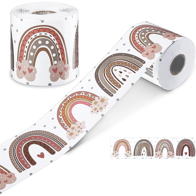 Bordes del tablón de anuncios YONGSHENG arco iris 3 pulgadas de ancho 65 pies