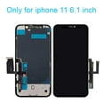 thumbnail image 2 of Reemplazo de pantalla para iPhone 11 - Ensamblaje completo de pantalla LCD con digitalizador 3D Touch para Apple iPhone 11 de 6.1 pulgadas (Modelos A2111, A2223, A2221), 2 of 6