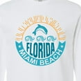 thumbnail image 4 of Inktastic Miami Beach Florida Travel Trip Long Sleeve T-Shirt, 4 of 5