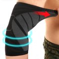 thumbnail image 3 of Sport Elbow Support, Knitting Forcing Elbow Support, Breathable For Home Fitness, 3 of 8