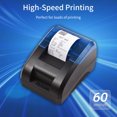thumbnail image 2 of Amdohai 58mm Thermal Receipt Printer Desktop USB Connection Printer Barcode Logo Printing with 1 Roll, 2 of 8