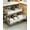 White, variant on PETGLE 2 Pack Pull Out Cabinet Organizer, Expandable Drawer Organizer with Adjustable Width 12.4"-19.5", Adhesive No Drill Under Cabinet Shelves for Home Kitchen Pantry with Silent Slides