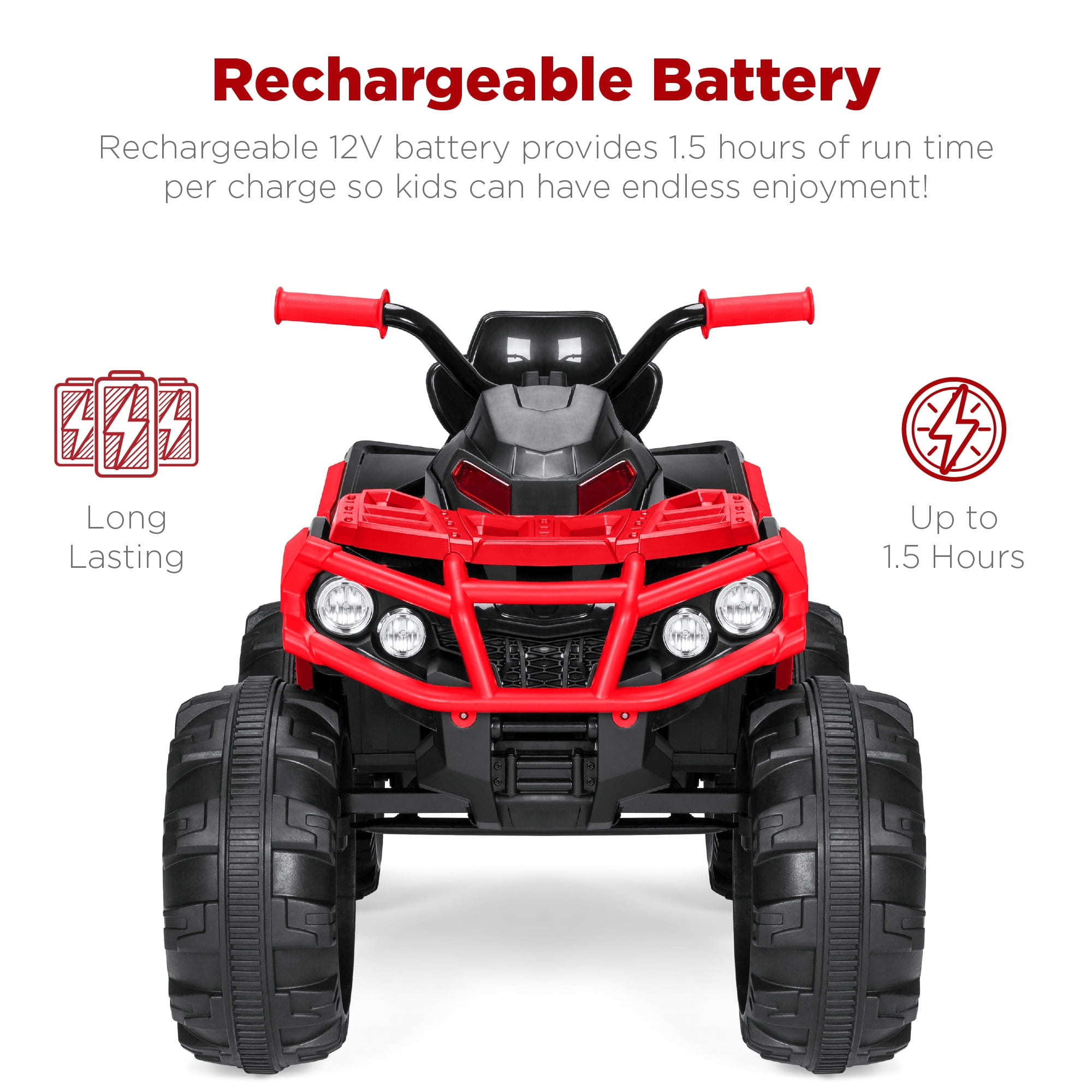 Best choice products kids atv quad 4 wheeler ride on with 12v battery sale
