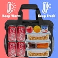 thumbnail image 3 of Bolsa Térmica Plegable OPUX Suave Aislada para Almuerzo 19L 30 Latas, 3 of 9