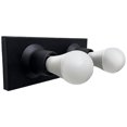 thumbnail image 1 of Lampara De Pared Luz De Camerino Negro 2 Luces., 1 of 6