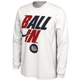 thumbnail image 2 of Men's Nike White Gonzaga Bulldogs Ball In Bench Long Sleeve T-Shirt, 2 of 3
