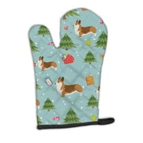 Christmas Corgi Oven Mitt
