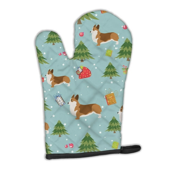 Christmas Corgi Oven Mitt