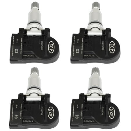 ROADFAR Programmed Tire Pressure Monitoring System Sensor TPMS 433MHz Fits for Dodge 4pcs
