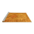 thumbnail image 2 of Ahgly Company Machine Washable Indoor Rectangle Persian Yellow Traditional Area Rugs, 3' x 5', 2 of 4