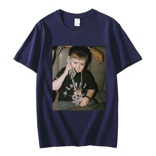 Camiseta estampada Hasbulla Fighting Para hombres y mujeres camiseta de Blogger Khabib camiseta de gran tamaño de alta calidad ropa de calle de algodón Unisex
