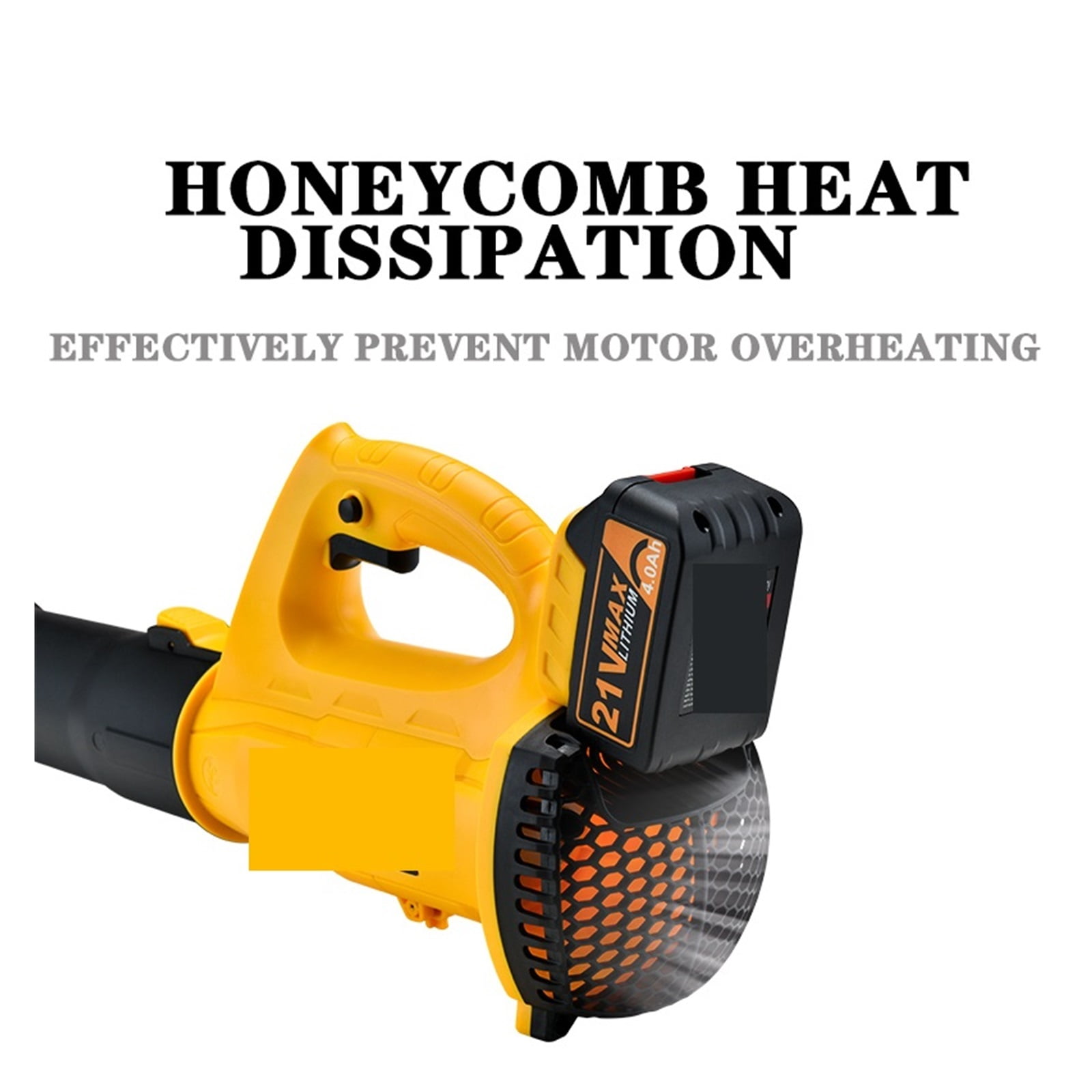 Speeds 320 CFM Industry Cordless Air Blower, Snow Leaf Sweeper Garden Part Tools, Lawn Care Dust For 21V Battery ,Powerful & Energy-Efficient