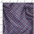thumbnail image 2 of Soimoi Cotton Poplin Purple Fabric By the Yard - 42 Inch Wide - African Tribal Material - Artistic and Modern Patterns for Various Uses Printed Fabric, 2 of 6