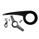 thumbnail image 1 of Eigraketly Accesorios de protección de cubierta de cadena de bicicleta fácil de instalar 32T-38T para bicicleta negro + tapa Ciclismo Negro + hebilla de cola, 1 of 1