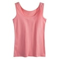 thumbnail image 5 of SMihono Hauts pour Femmes Débardeur pour Femmes Doublure en Coton pour Femmes Débardeur à Col Rond Hauts avec un Beau Dos Débardeurs pour Femmes Hauts d'Été pour Femmes, 5 of 5